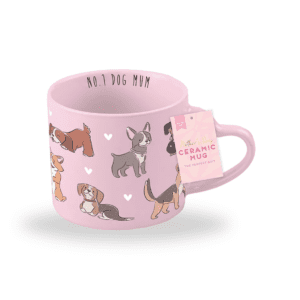 No. 1 Mum Ceramic Mug - Puppies