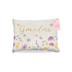 Mother's Day Embroidered Pillow - Grandma